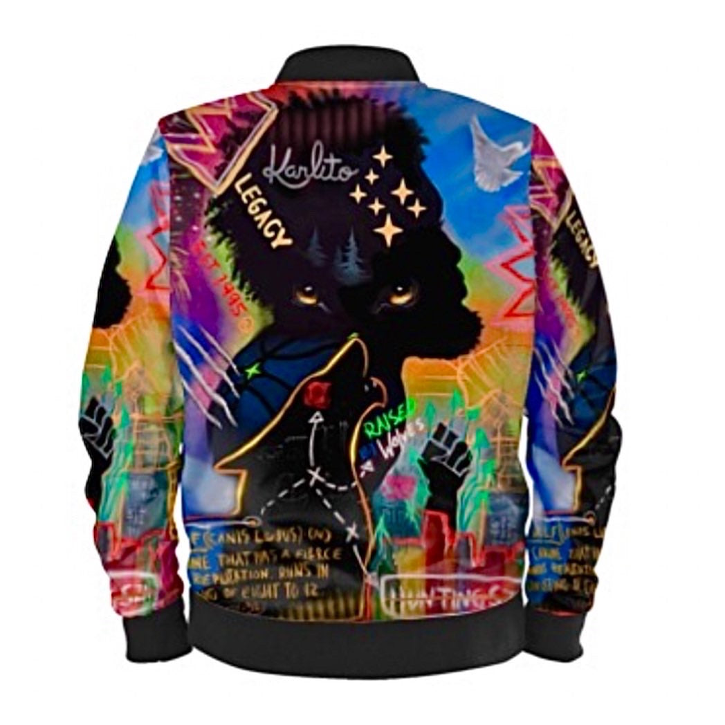 【新品】TANAKA タナカ24SS／VARSITY BOMBER JACKET B A S Q U I A T B A L L | KAT | Satin Bomber – Yella